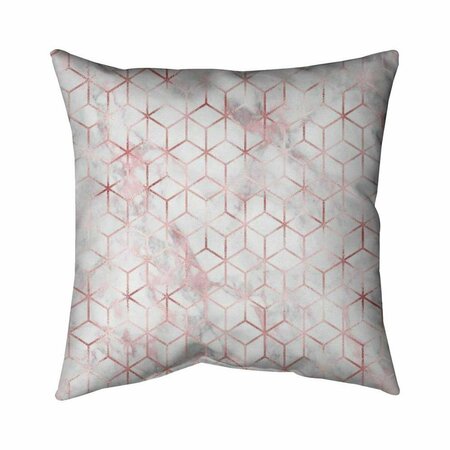 BEGIN HOME DECOR 26 x 26 in. Symmetry-Double Sided Print Indoor Pillow 5541-2626-PA1-3